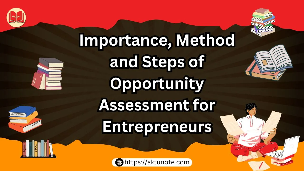 Importance, Method and Steps of Opportunity Assessment for Entrepreneurs