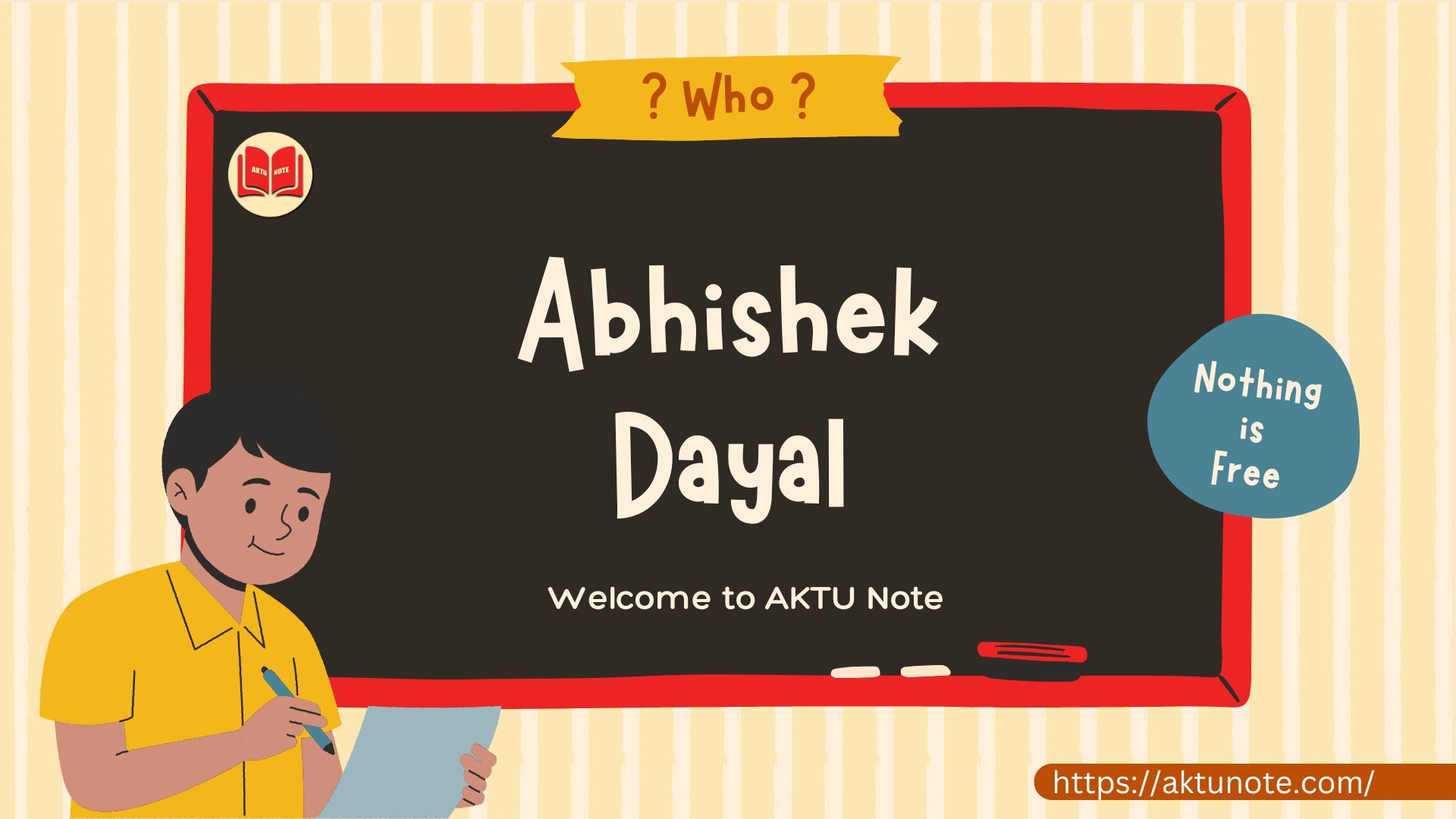 Abhishek Dayal - AKTU NOTE