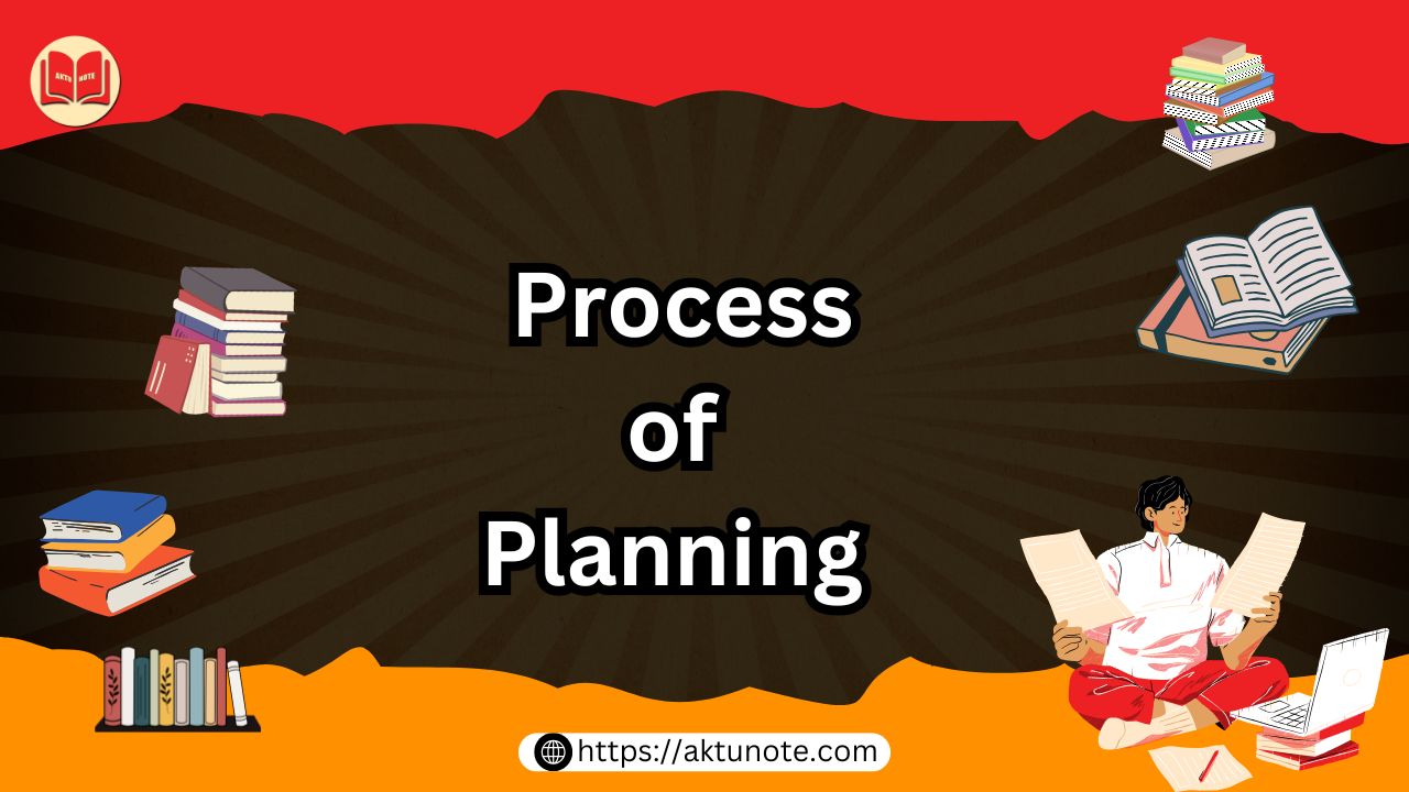 Process of Planning