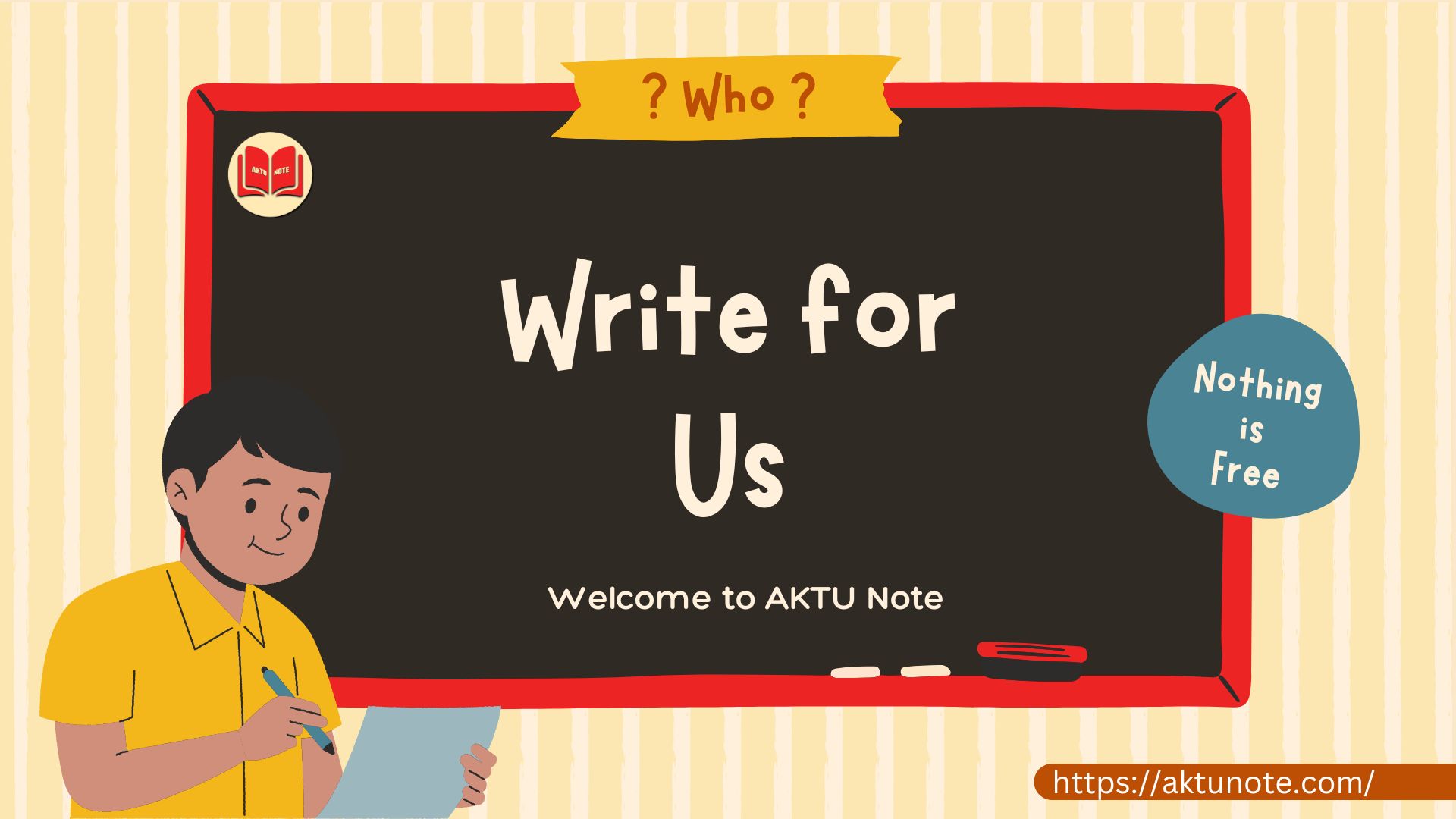 Write for us - AKTU Note