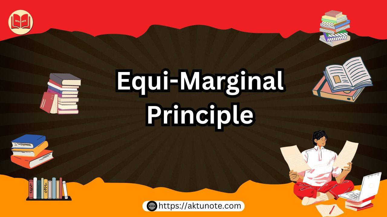 Equi-Marginal Principle